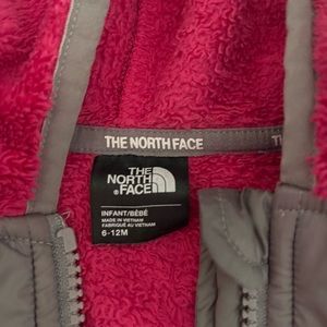 North Face Infant Fleece, Pink, Size 6-12 months